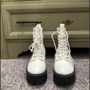 Bamboo platform boots